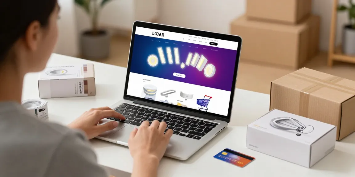 Banda led product showcase for online shopping, discovering best deals on LED lighting.