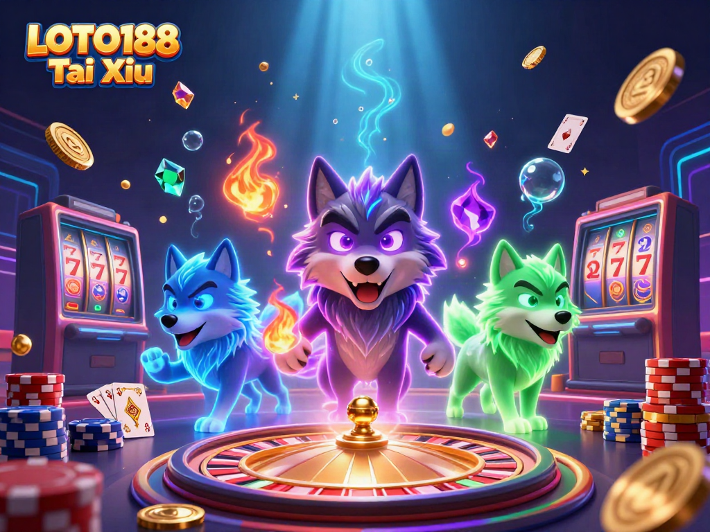 Experience the thrill of LOTO188 Tai Xiu with dynamic gaming elements and captivating characters.