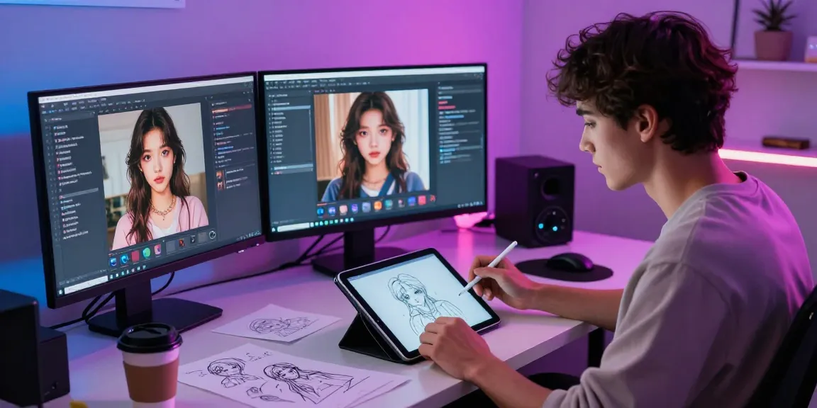 Interaction with nsfw ai image generator showcasing realistic character designs and chat dynamics.