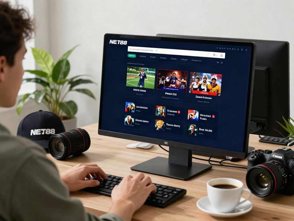 Dynamic online gambling experience at https://net88.broker/ featuring engaging user interface and user interaction.