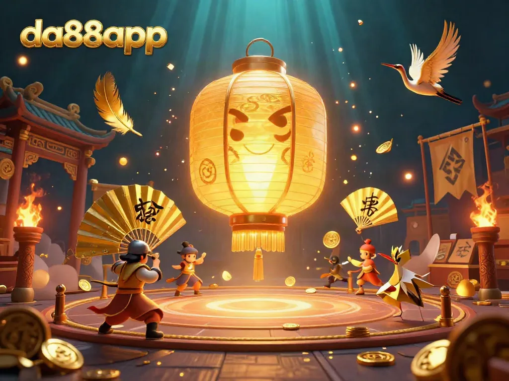 Experience thrilling gameplay with da88app's energetic casino scene, featuring vibrant characters and dynamic elements.