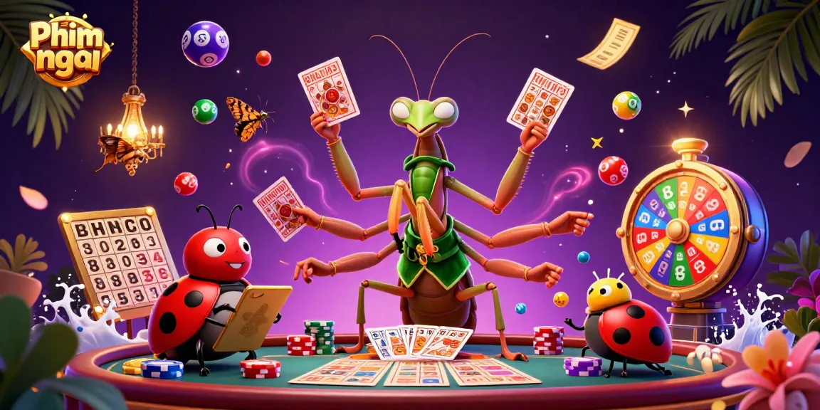 Experience Phim mới in an immersive casino scene with dazzling lottery elements and vibrant characters.